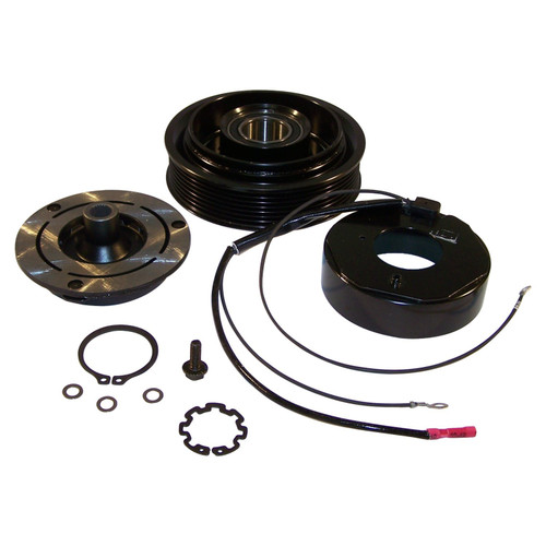 Crown Automotive 4740683 A/C Compressor Clutch for 1993-1998 Jeep ZJ, ZG Grand Cherokee w/ 5.2L or 5.9L Engines - Black Metal