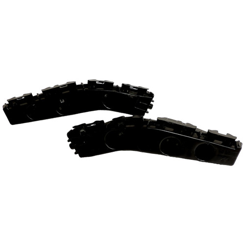 Crown Automotive 5182596K Front Upper Fascia to Fender Bracket Set for 2011-2017 Jeep MK Compass - Black Plastic