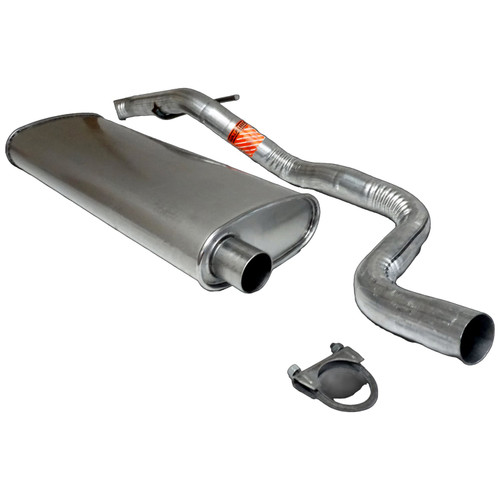 Crown Automotive 52080441AA Muffler & Tailpipe for 2002-2004 Jeep WJ Grand Cherokee w/ 4.0L, 4.7L Engine, Includes Muffler, Tailpipe, and