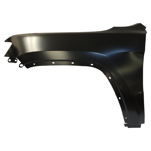 Crown Automotive 55369597AC Left Fender 2011-2022 Jeep WK Grand Cherokee, Black Primed - Black Steel, Sold Individually