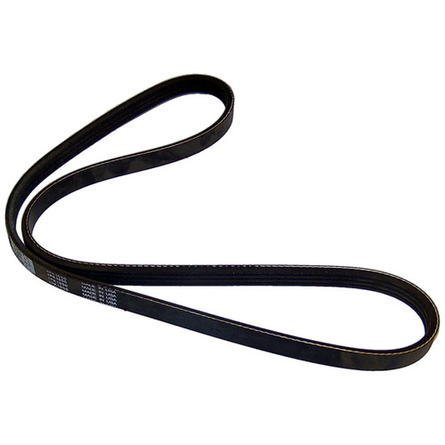 Crown Automotive Q4040412 Accessory Drive Belt for 1986 Dodge Dakota w/ 2.2L Engine, Black Rubber - Black Rubber, Sold Individually
