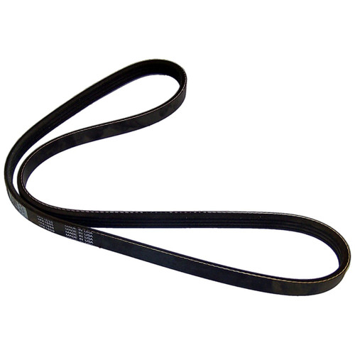 Crown Automotive Q4040412 Accessory Drive Belt for 1986 Dodge Dakota w/ 2.2L Engine, Black Rubber - Black Rubber, Sold Individually