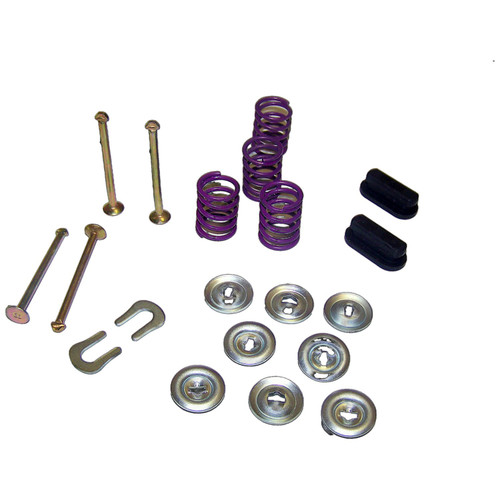 Crown Automotive J0943150 Rear Brake Shoe Hold Down Kit for 1963-1973 Jeep J-Series w/ 12" Brakes - Multi Colors Metal