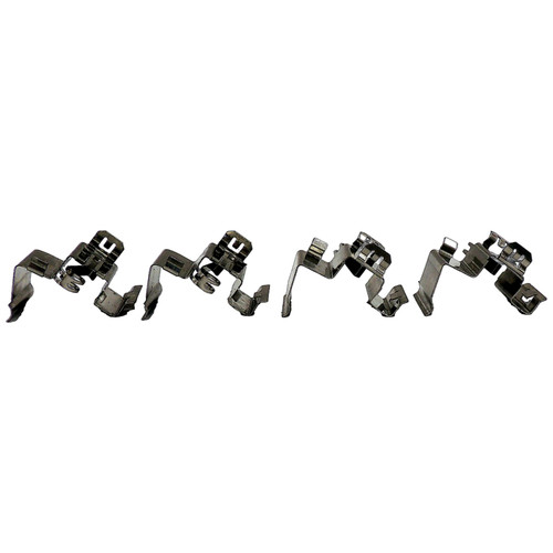 Crown Automotive 68225302AB Rear Brake Pad Spring Kit for 2014-2015 Jeep KL Cherokee, Left or Right, Includes 4 Springs, 2 Kits Required