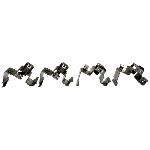 Crown Automotive 68225302AB Disc Brake Pad Spring Kit Rear Left or Right Upper & Lower - Fits 2014-2015 Jeep KL Cherokee, Left or Right