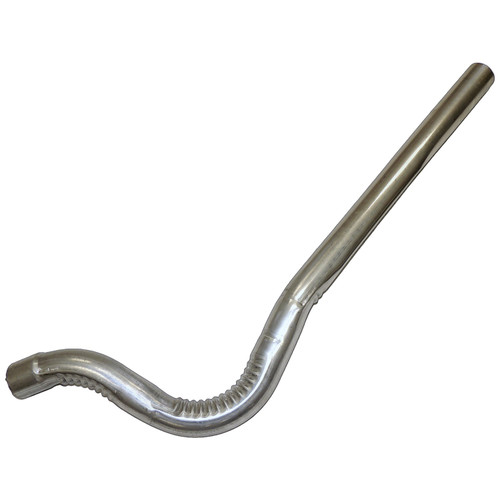Crown Automotive E0044784 Tailpipe for 1979-1986 Jeep CJ-5 and CJ-7 w/ AMC 2.5L, GM 2.5L, 4.2L, 5.0L Engines - Steel, Sold Individually