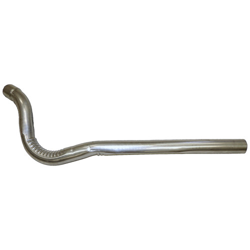 Crown Automotive E0044784 Tailpipe for 1979-1986 Jeep CJ-5 and CJ-7 w/ AMC 2.5L, GM 2.5L, 4.2L, 5.0L Engines - Steel, Sold Individually