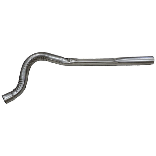 Crown Automotive E0044784 Tailpipe for 1979-1986 Jeep CJ-5 and CJ-7 w/ AMC 2.5L, GM 2.5L, 4.2L, 5.0L Engines - Steel, Sold Individually