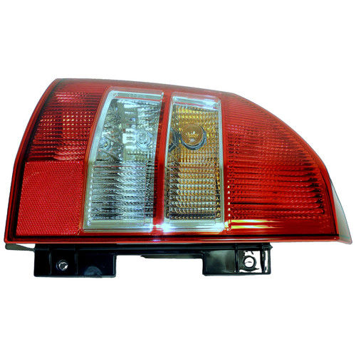 Crown Automotive 5303879AD Left Tail Lamp Assembly for 2007-2010 Jeep MK Compass - Clear, Red Plastic, Sold Individually