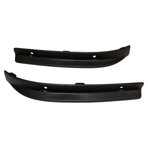 Crown Automotive 68156562K Front Lower Fascia Skirt Set for 2014-2018 Jeep KL Cherokee - Black Plastic