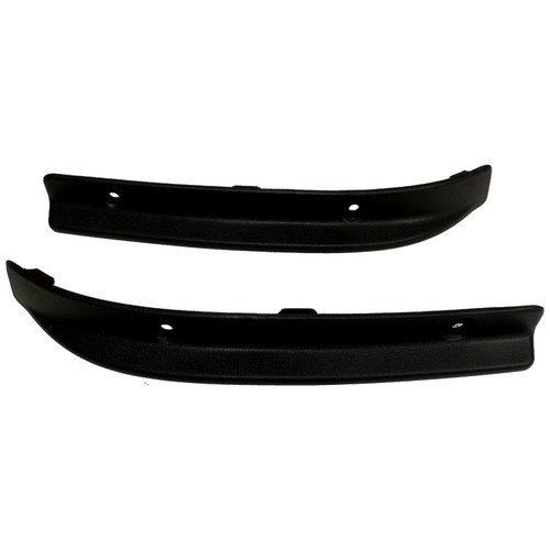 Crown Automotive 68156562K Front Lower Fascia Skirt Set for 2014-2018 Jeep KL Cherokee - Black Plastic