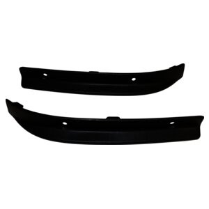 Crown Automotive 68156562K Front Lower Fascia Skirt Set for 2014-2018 Jeep KL Cherokee - Black Plastic