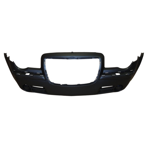 Crown Automotive 4805774AC Front Fascia - Primed for 2005-2010 Chrysler LX 300 - Black Plastic, Sold Individually