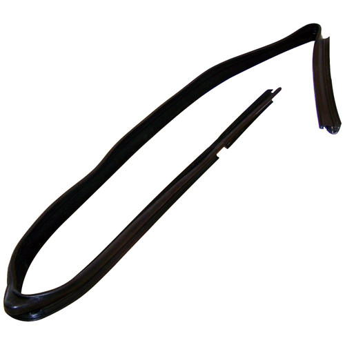 Crown Automotive 55136024AG Door Glass Seal Front Right - Fits 1999-2004 Jeep WJ, WG Grand Cherokee