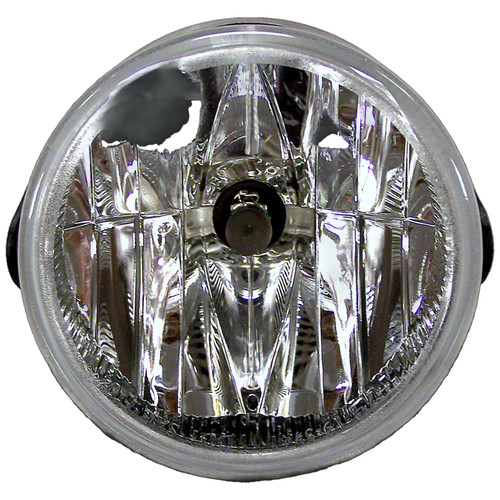 Crown Automotive 55156733AC Fog Lamp for 2004 Jeep WJ Grand Cherokee, Left or Right, Includes Bulb - Black, Gray Plastic