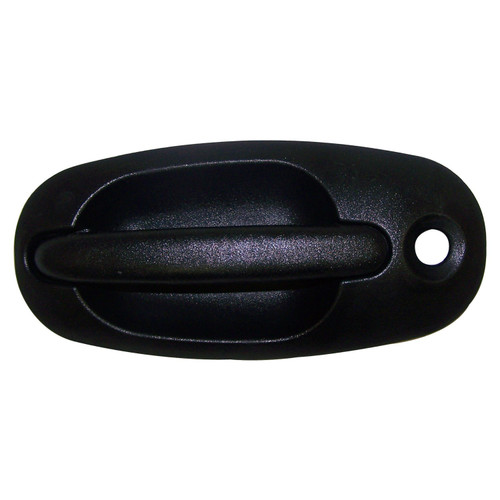 Crown Automotive QJ99SJM Left Sliding Door Handle w/ Key Hole - Black Textured Finish for 1996-1999 Dodge Caravan, Chrysler Town &