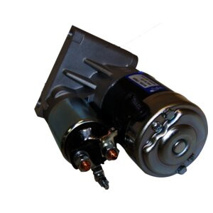Crown Automotive 56041013AB Starter for Jeep 1999-2002 TJ Wrangler, 1999-2000 XJ Cherokee w/ 2.5L Engine - Black, Silver Metal