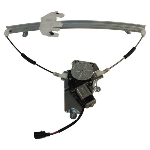 Crown Automotive 4589268AC Right Front Window Regulator Assembly for 2/26/06-2007 Jeep KJ Liberty - Black, Silver Metal, Plastic