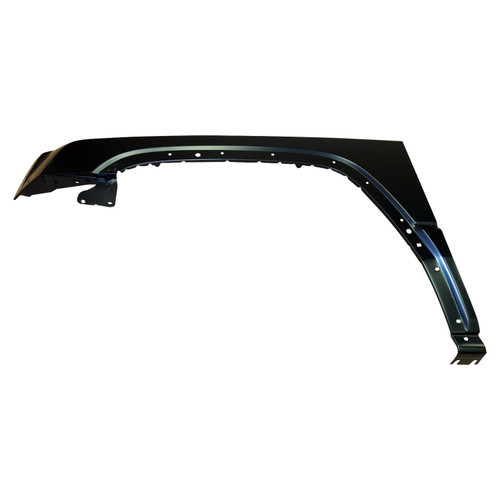 Crown Automotive 55369219AB Left Fender for 2006-2010 Jeep XK Commander - Black Metal, Sold Individually