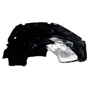 Crown Automotive 68299170AB Right Front Fender Liner for 2018+ Jeep JL Wrangler w/ Rubicon Package - Black Plastic, Sold Individually