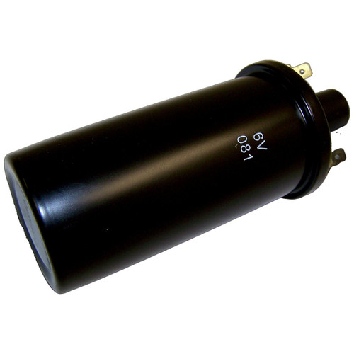 Crown Automotive J0649712 6-Volt Ignition Coil for Jeep 1941-1945 MB, 1945-1958 CJ-2A, CJ-3A, CJ-3B, CJ-5, CJ-6, 1948-1950 Jeepster