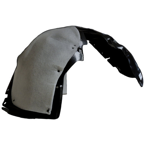 Crown Automotive 68209689AE Left Front Fender Liner for 2014-2018 Jeep KL Cherokee w/ Insulation Package, Black Plastic - Black Plastic