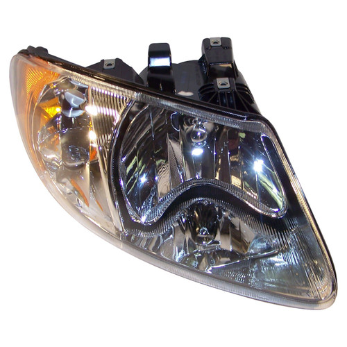 Crown Automotive 4857700AB Right Headlight Assembly for 2001-2006 Dodge Caravan, Chrysler Town & Country and Voyager Minivans, Includes