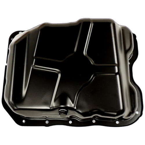 Crown Automotive 4884665AE Engine Oil Pan 2007-2017 Jeep MK Compass, Patriot w/ 2.0L, 2.4L Engines - Black Steel, Sold Individually