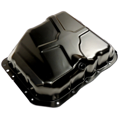 Crown Automotive 4884665AE Engine Oil Pan 2007-2017 Jeep MK Compass, Patriot w/ 2.0L, 2.4L Engines - Black Steel, Sold Individually