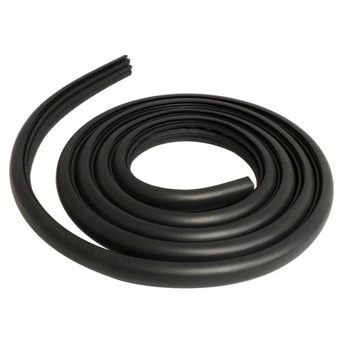 Crown Automotive 5112244AD Rear Door Weatherstrip for 2008-2012 Jeep KK Liberty, Black Rubber, Left or Right - Black Rubber