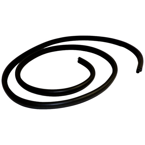 Crown Automotive 5112244AD Rear Door Weatherstrip for 2008-2012 Jeep KK Liberty, Black Rubber, Left or Right - Black Rubber