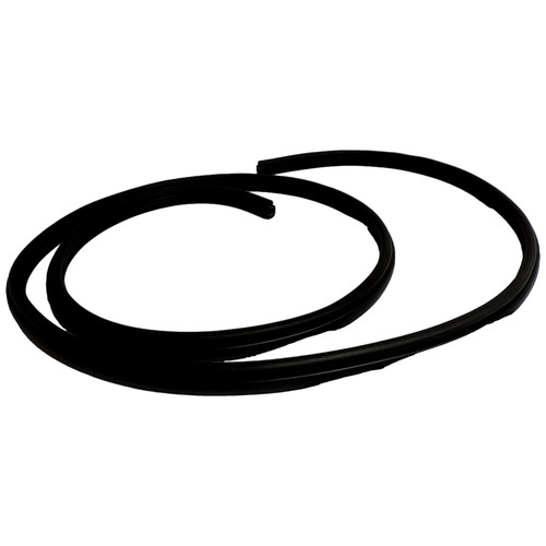 Crown Automotive 5112244AD Door Seal Rear Left or Right - Fits 2008-2012 Jeep KK Liberty, Black Rubber, Left or Right