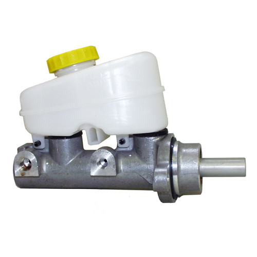 Crown Automotive 4761941 Brake Master Cylinder for Jeep 1995-2001 XJ Cherokee, 1995-1998 ZJ, ZG Grand Cherokee - Silver, Yellow Metal