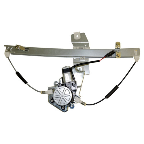 Crown Automotive 68059644AA Right Front Window Regulator 2/25/2002-2006 Jeep KJ Liberty, Motor Included - Black, Silver Metal, Plastic
