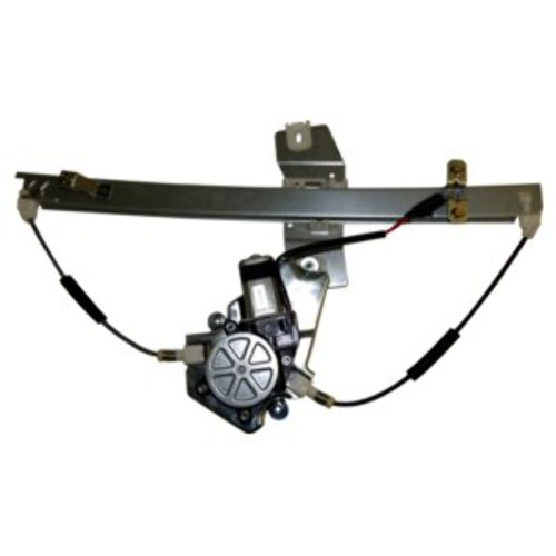 Crown Automotive 68059644AA Right Front Window Regulator 2/25/2002-2006 Jeep KJ Liberty, Motor Included - Black, Silver Metal, Plastic