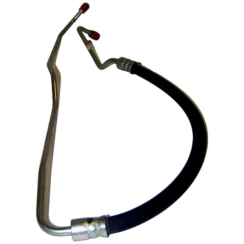 Crown Automotive 53004247 Clutch Hose for 1986-1986 XJ Cherokee, MJ Comanche w/ 2.5L, 2.8L Engines - Black, Silver Rubber, Steel