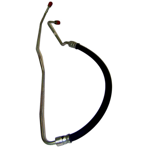 Crown Automotive 53004247 Clutch Hose for 1986-1986 XJ Cherokee, MJ Comanche w/ 2.5L, 2.8L Engines - Black, Silver Rubber, Steel