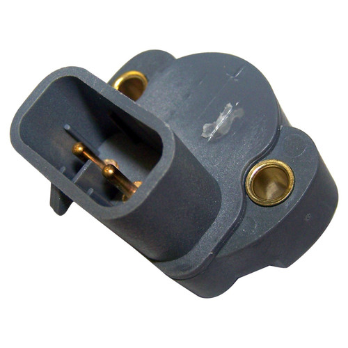 Crown Automotive 4778463 Throttle Position Sensor for 1993-1996 Jeep ZJ Grand Cherokee w/ 5.2L Engine - Silver Metal, Plastic