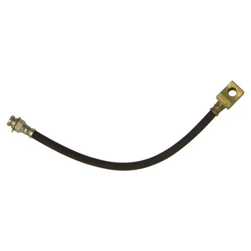 Crown Automotive 52006861 Rear Brake Hose 1990-1991 Jeep XJ Cherokee - Black, Zinc Metal, Rubber, Sold Individually