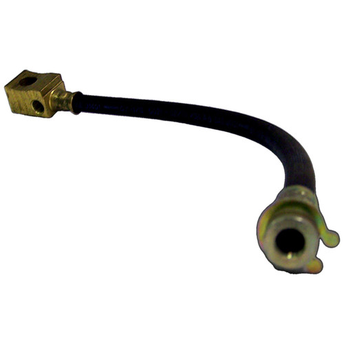Crown Automotive 52006861 Rear Brake Hose 1990-1991 Jeep XJ Cherokee - Black, Zinc Metal, Rubber, Sold Individually