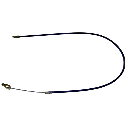 Crown Automotive J0945270 Front Parking Brake Cable 1966-1971 Jeep C101 Commando w/ 10" Brakes w/ T90 Transmission, Handle to Equalizer