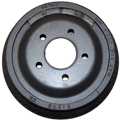 Crown Automotive 52007502 Rear Brake Drum for Jeep 1991-2001 XJ Cherokee, 1991-1992 MJ Comanche, 1993-1996 ZJ Grand Cherokee w/ Rear Drum