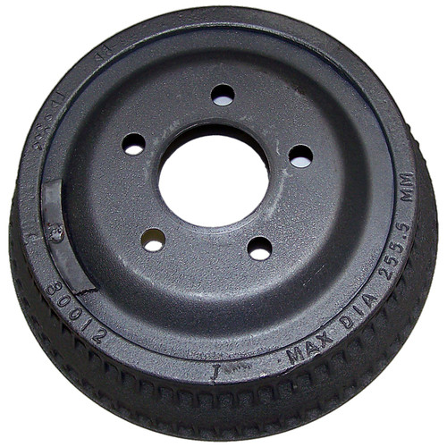 Crown Automotive 52007502 Rear Brake Drum for Jeep 1991-2001 XJ Cherokee, 1991-1992 MJ Comanche, 1993-1996 ZJ Grand Cherokee w/ Rear Drum