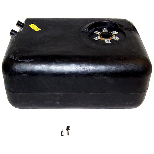 Crown Automotive 8128585PL 15 Gallon Plastic Fuel Tank for 1978-1986 Jeep CJ-5, CJ-7, CJ-8, Includes Lock Ring & O-Ring - Black Plastic