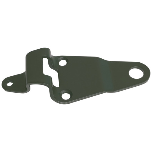 Crown Automotive A2754 Soft Top Bow Bracket Rear Left or Right - Fits 1941-1945 Jeep MB, Painted Olive Drab, L or R