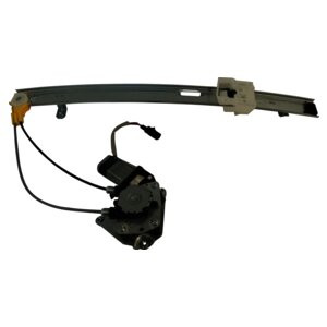 Crown Automotive 4589267AD Left Rear Window Regulator Assembly for 2/26/06-2007 Jeep KJ Liberty - Black, Silver Metal, Plastic