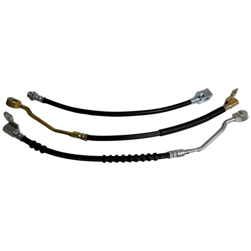 Crown Automotive BHK6 Brake Hose Kit for 2/14/1994-1995 Jeep YJ Wrangler, Includes Left & Right Front & Rear Hoses and Washers