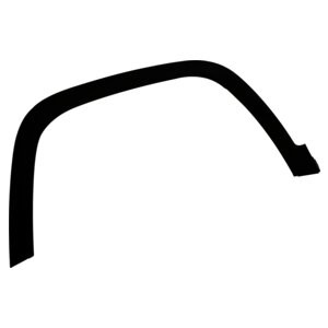 Crown Automotive 68210315AE Left Front Fender Flare for 2014-2018 Jeep KL Cherokee w/o Body Colored Fender Flares - Black Plastic