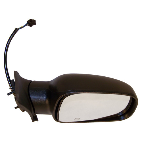 Crown Automotive 55155232AC Right Power, Heated, Manual Folding Mirror for 1999-2004 Jeep WJ Grand Cherokee, Black, Sold Individually
