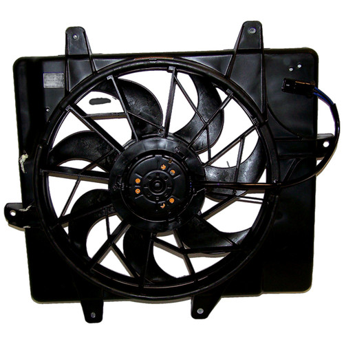 Crown Automotive 5017407AB Engine Cooling Fan Assembly - Fits 2001-2005 Chrysler PT Cruiser